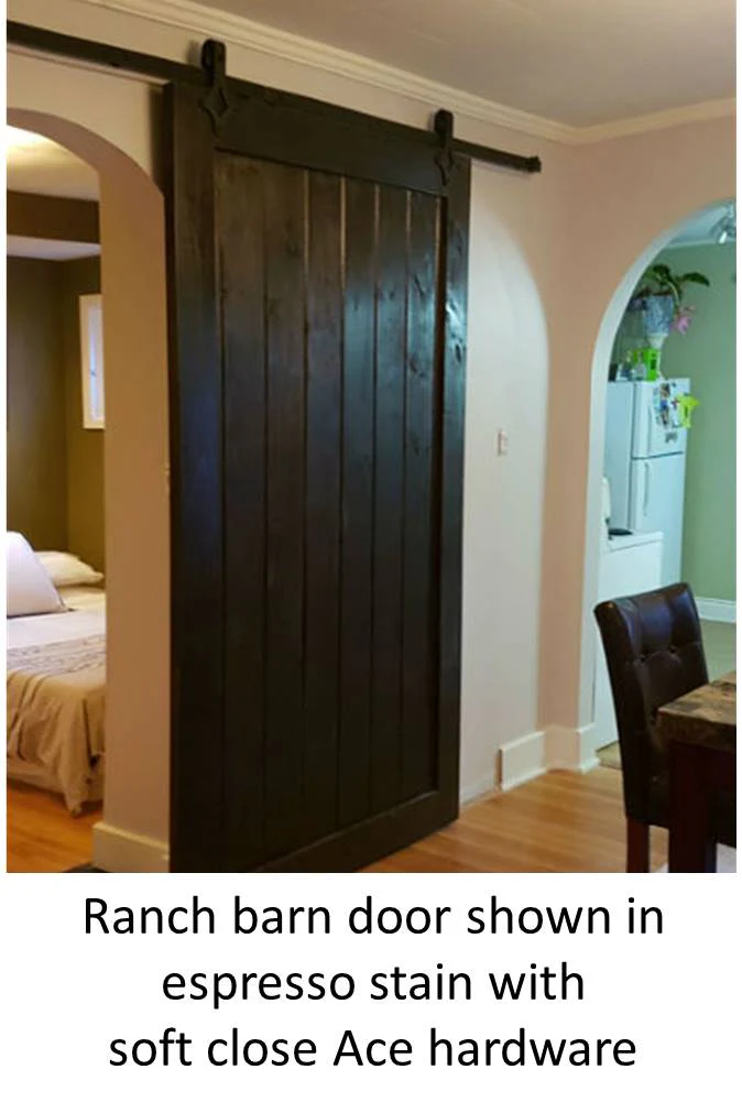 Viba Ranch Solid Pine Barn Door - Image 3