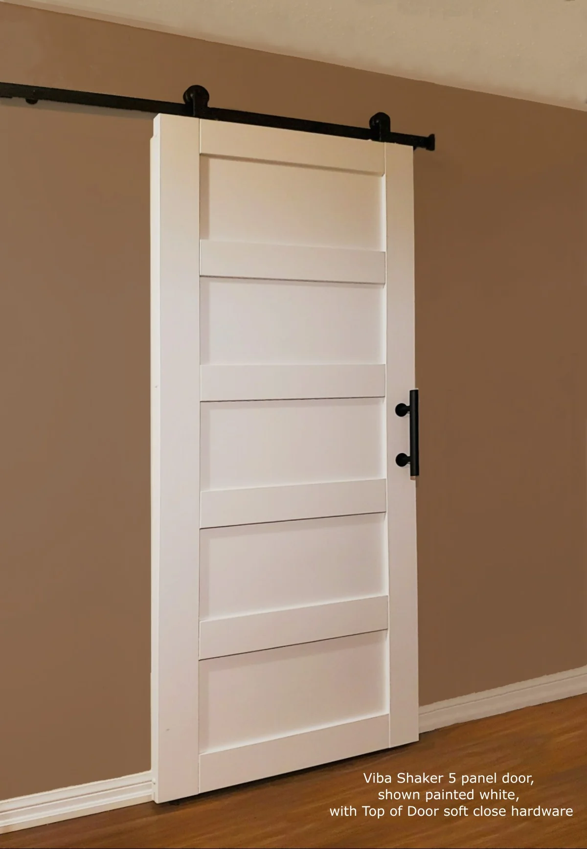 Viba Shaker Panel Barn Door - Image 5