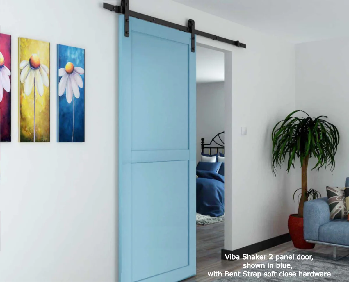 Viba Shaker Panel Barn Door - Image 6